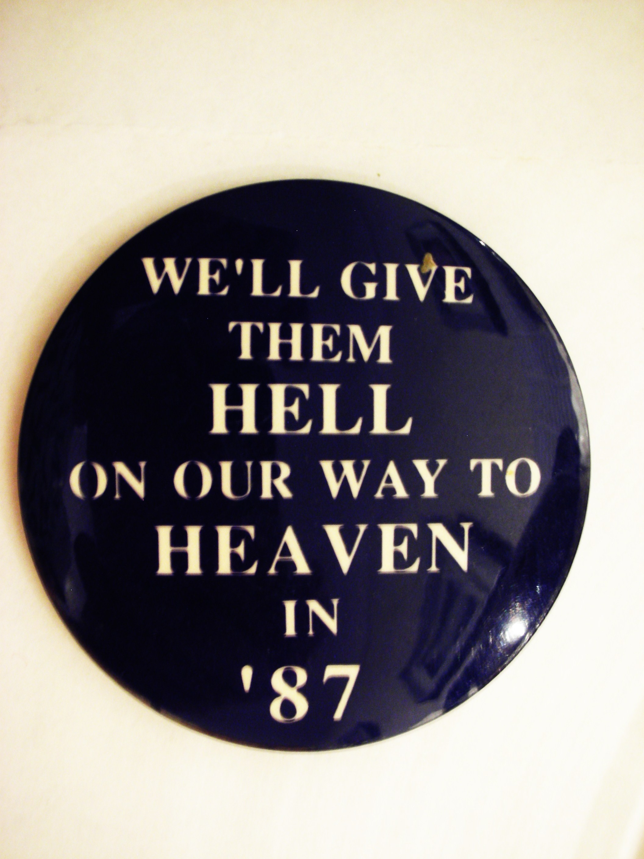 1987 Badge