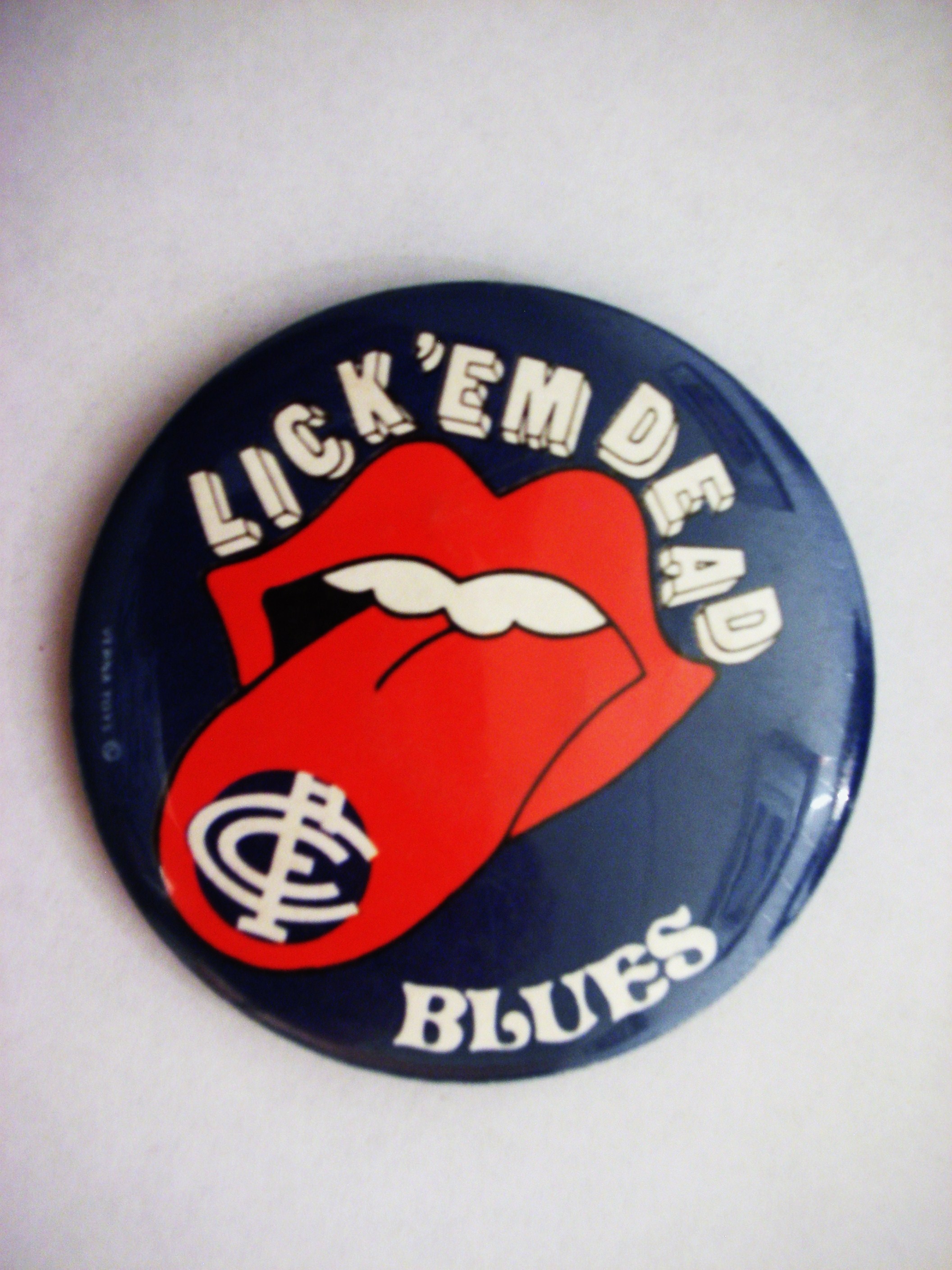 Lick 'Em Dead Blues Badge