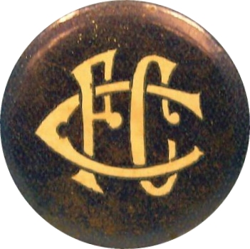 1950's - Carlton emblem Badge