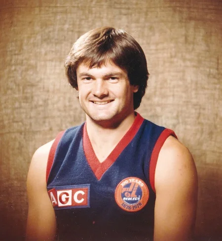 Neil Craig During His Playing Days At Norwood Image courtesy of Norwood Football Club.