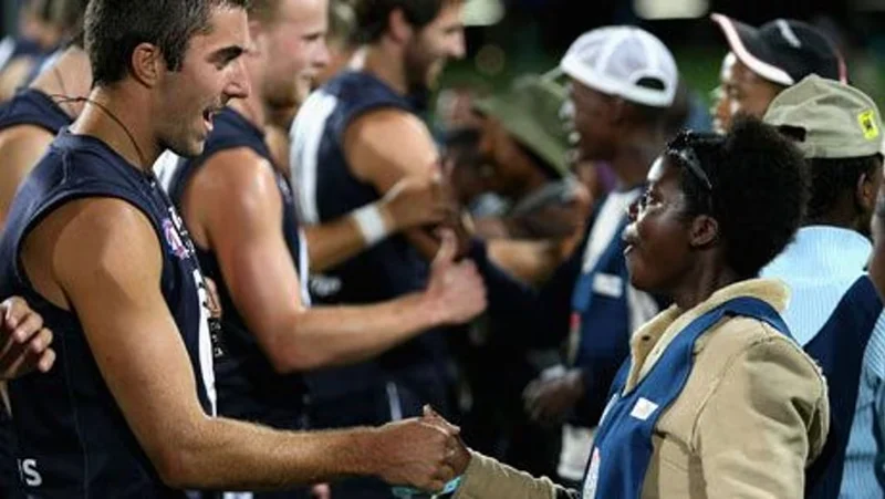 2008 Carlton vs Fremantle Exhibition Match in South Africa