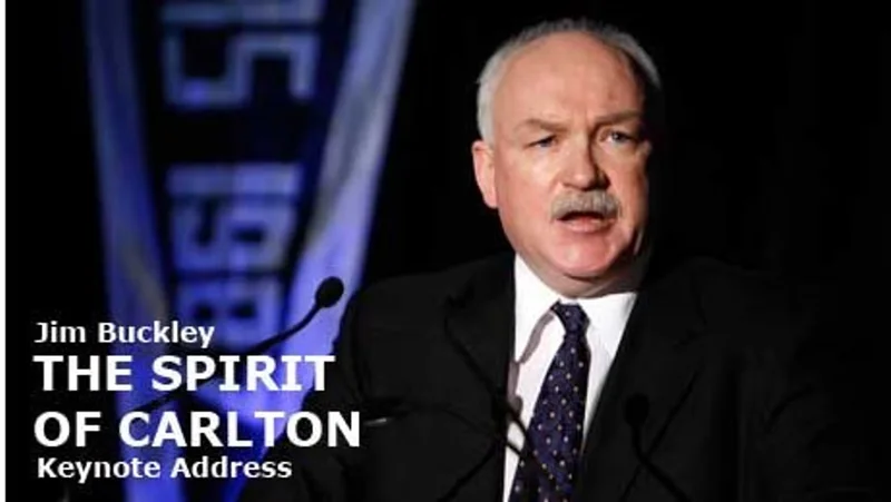 Jim Buckley - Keynote address for Spirit of Carlton