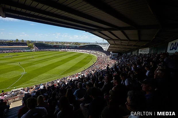 Princes Park Pre Season 2016 Carlton Essendon - Pratt/Hawthorn Stand