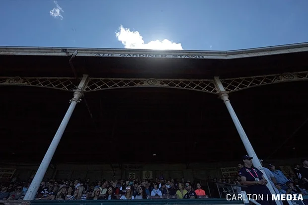 Princes Park Pre Season 2016 Carlton Essendon - Gardiner Stand